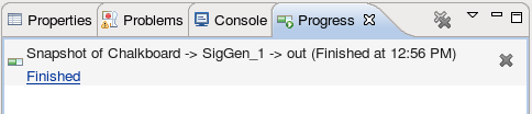 Snapshot - Completed Job