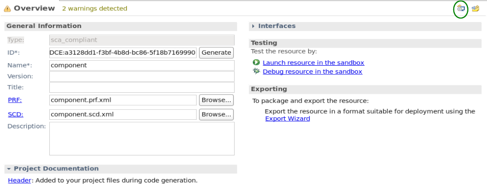 Generate All Implementations Button